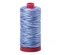 Aurifil 12wt Mako Cotton Thread (356yds), Storm at Sea - 4655