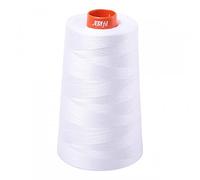 Aurifil 2024 Mako 50 Wt 100% Cotton Thread, 6,452 Yard Cone White