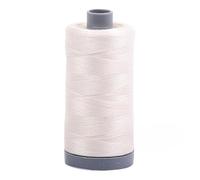 Aurifil 28wt Mako Cotton Thread (820yds), Chalk