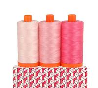 Aurifil 50wt Cotton Color Builder Thread Collection-Sardinia Pink