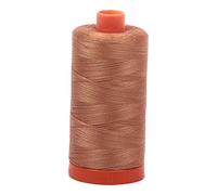 Aurifil A1050-2335 Solid 50wt 1422yds Light Cinnamon Mako Cotton Thread