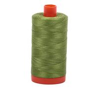 Aurifil A1050-2888 Solid 50wt 1422yds Fern Green Mako Cotton Thread