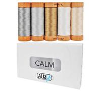Aurifil Calm Thread Collection 80wt 5 Small Spools