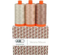 Aurifil CB Verona Mauve 3pc