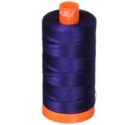 Aurifil Cotton Mako 50wt Midnight Blue Thread Large Spool 1421 Yard MK50 2745