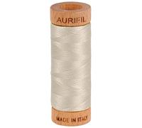 Aurifil Cotton Mako 80wt Thread, 6725 Moondust