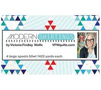 Aurifil Designer Thread Collection-Modern Shirting, Victoria Findlay Wolfe