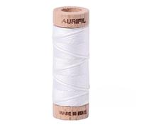 Aurifil Floss 16m (18yards) 100% Long Staple Mercerized Egyptian Cotton White