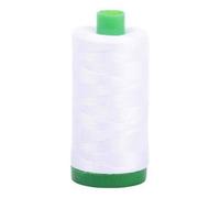 Aurifil Mako Cotton 40 Wt 2024 White 1094 Yds