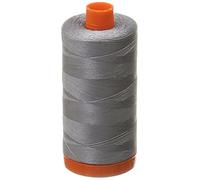 Aurifil Mako Cotton 50wt Thread Solid Grey 1422 Yard