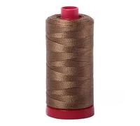 Aurifil Mako Cotton Thread Solid 12wt 100% Long Staple Mercerized Egyptian Cotton 1422yds Dark Sandstone