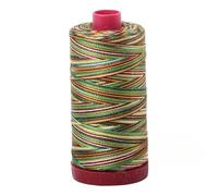 Aurifil Mako Cotton Thread Solid 12wt 100% Long Staple Mercerized Egyptian Cotton 1422yds Leaves