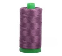 Aurifil Mako Cotton Thread Solid 40wt 100% Long Staple Mercerized Egyptian Cotton 1094yds Mulberry