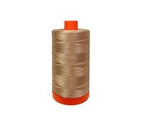Aurifil Mako Cotton Thread Solid 50wt 1422yds Cafe' au Lait