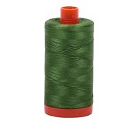 Aurifil Mako Cotton Thread Solid 50wt 1422yds Dark Grass Green