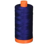 Aurifil Mako Cotton Thread Solid 50wt 1422yds Dark Navy