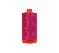 Aurifil Mako Cotton Thread Solid 50wt 1422yds Fuchsia