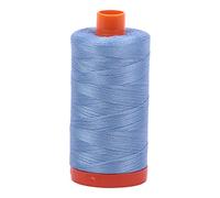 Aurifil Mako Cotton Thread Solid 50wt 1422yds Light Delft Blue