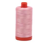 Aurifil Mako Cotton Thread Solid 50wt 1422yds Light Peony, Pink