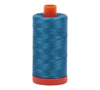 Aurifil Mako Cotton Thread Solid 50wt 1422yds Medium Teal