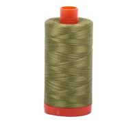 Aurifil Mako Cotton Thread Solid 50wt 1422yds Olive Green