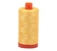 Aurifil Mako Cotton Thread Solid 50wt 1422yds Pale Yellow