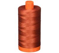 Aurifil Mako Cotton Thread Solid 50wt 1422yds Pumpkin Spice