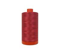 Aurifil Mako Cotton Thread Solid 50wt 1422yds Red Peony