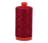 Aurifil Mako Cotton Thread Solid 50wt 1422yds Red Wine