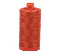 Aurifil Mako Cotton Thread Solid 50wt 1422yds Rusty Orange