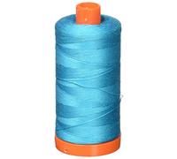 Aurifil Mako Cotton Thread Solid 50wt 1422yds Turquoise