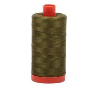 Aurifil Mako Cotton Thread Solid 50wt 1422yds Very Dark Olive