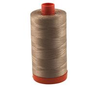 Aurifil Thread 2340 Cafe AU Lait Cotton Mako 50wt Large Spool 1300m by Aurifil