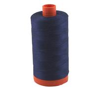 Aurifil Thread 2784 DARK NAVY Cotton Mako 50wt Large Spool 1300m