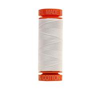 Aurifil Thread AURSP200.2024 CttnMako50wt200mSolid2024 Aurifil Ctn Thread Mako 50wt 200M White