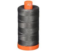 AURIFIL USA 1,422yd-Pewter Aurifil Mako Cotton Thread Solid 50wt 1422yds, Pewter