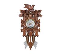 AURIGATE Traditional Black Forest Cuckoo Indoor Decorative Wall Clock