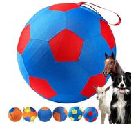 Auriiktch Giant Herding Ball for Dogs, Giant Dog Ball for Border Collies, Herding Ball for Dogs Large, Durable Giants Inflatable Dog Balls, Cover Scratch Resistant Interactive Dog (Blue +Red S)