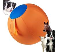 Auriiktch Giant Herding Ball for Dogs, Giant Dog Ball for Border Collies, Herding Ball for Dogs Large, Durable Giants Inflatable Dog Balls, Cover Scratch Resistant Interactive Dog (Orange XXS)