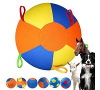 Auriiktch Giant Herding Ball for Dogs, Giant Dog Ball for Border Collies, Herding Ball for Dogs Large, Durable Giants Inflatable Dog Balls, Cover Scratch Resistant Interactive Dog (Floral S)