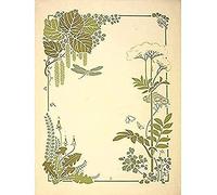 Auriol Decorative Flower Leaf Dragonfly Design Art Print Canvas Premium Wall Decor Poster Mural