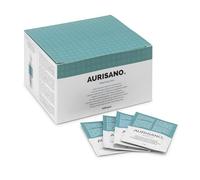 AURISANO Hearing Aid Cleaning Wipes - 100 Moist Wipes - Large Size for 2 Hearing Aids - Biodegradable Wipes - Removes Dirt and Earwax - Medical Device - European Product - Individually Packed