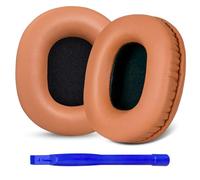 Aurivor Earpads Replacement for Audio Technica ATH M50X M50xBT2 M50xLAB M40X M30X M20X MSR7 SX1 Monitor Headphones, Ear Pads Cushions with Softer Protein Leather, High-Density Foam (Brown)