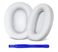 Aurivor Earpads Replacement for Sony WH-CH720N Headphones, Ear Pads Cushions Compatible with WH-CH710N / WH-RF400 / WH-XB900N / MDR-RF895RK, Covers with Protein Leather, High Density Foam (White)