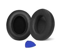Aurivor Replacement Ear-Pads Cushions for Beats Studio 2 & 3 Headphones - Covers with Premium Protein Leather, Noise Isolation Memory Foam，Added Thickness (Wireless & Wired Compatible)(Black)