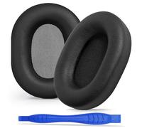 Aurivor Replacement Ear Pads Cushions for Sony XM5 Noise Canceling Headphones, Premium WH-1000XM5 Earpads Covers with Soft Protein Leather, Optimized Memory Foam (Black)