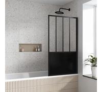 AURLANE FAC601 Bath Screen, Black