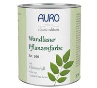 AURO Colour wash plant glazes, Blattgrün - Nr. 360-61 - 0,75 liter