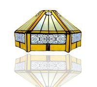 Auroh 10 inch Tiffany Lampshades Antique Style Handcrafted Stained Glass Shade ONLY (1005)