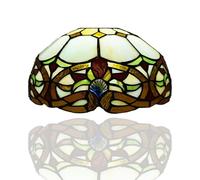 Auroh 10 inch Tiffany Lampshades Antique Style Handcrafted Stained Glass Shade ONLY (1050)